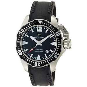 ROOK JAPAN:HAMILTON KHAKI NAVY FROGMAN AUTO 42 MM MEN WATCH H77605335,Fashion Watch,Hamilton