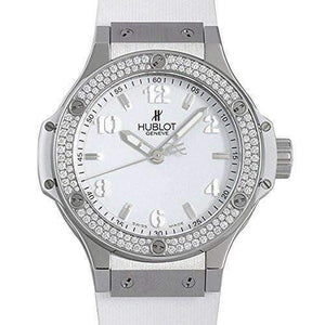 ROOK JAPAN:HUBLOT BIG BANG STEEL WHITE DIAMONDS 38 MM WOMEN WATCH 361.SE.2010.RW.1104,Luxury Watch,Hublot