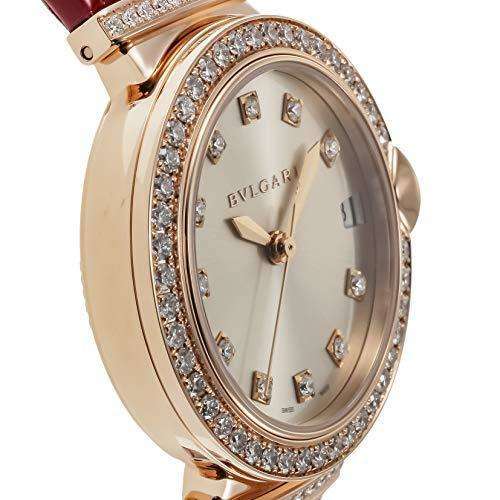 BVLGARI LUCEA AUTOMATIC 33 MM WOMEN WATCH LUP33C6GDLD/11 - ROOK JAPAN