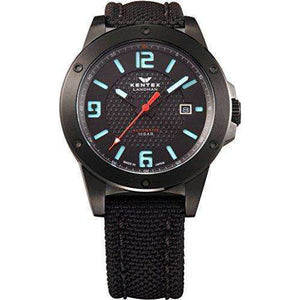 ROOK JAPAN:KENTEX LANDMAN ADVENTURE DATE BLACK MEN WATCH S763X-01,JDM Watch,KENTEX(ケンテックス)