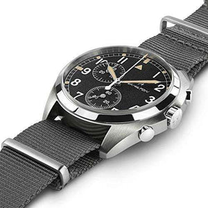 ROOK JAPAN:HAMILTON KHAKI AVIATION PILOT PIONEER CHRONO QUARTZ 36 MM MEN WATCH H76522931,Fashion Watch,Hamilton