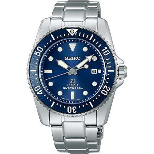 SEIKO PROSPEX DIVER SCUBA SOLAR MEN WATCH SBDN079 - ROOK JAPAN