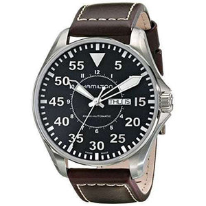 ROOK JAPAN:HAMILTON KHAKI AVIATION PILOT DAY DATE AUTO 46 MM MEN WATCH H64715535,Fashion Watch,Hamilton