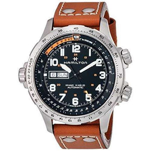 ROOK JAPAN:HAMILTON KHAKI AVIATION X-WIND DAY DATE AUTO 45 MM MEN WATCH H77755533,Fashion Watch,Hamilton