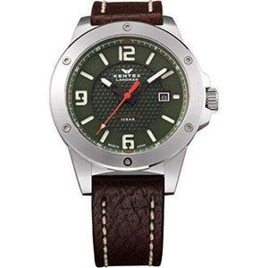 ROOK JAPAN:KENTEX LANDMAN ADVENTURE DATE BROWN MEN WATCH S763X-02,JDM Watch,KENTEX(ケンテックス)