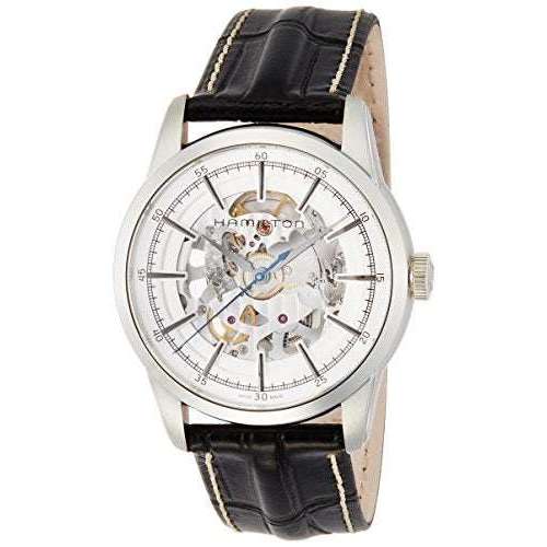 ROOK JAPAN:HAMILTON AMERICAN CLASSIC RAILROAD SKELETON AUTO 42 MM MEN WATCH H40655751,Fashion Watch,Hamilton
