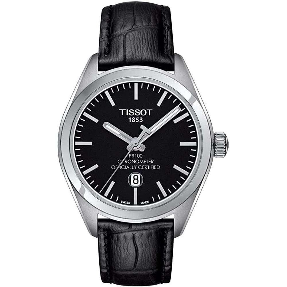 Tissot pr100 black discount