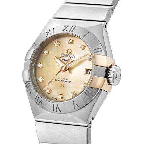 ROOK JAPAN:OMEGA CONSTELLATION CO‑AXIAL CHRONOMETER 27 MM WOMEN WATCH 123.20.27.20.57.003,Luxury Watch,Omega