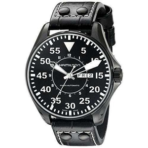 ROOK JAPAN:HAMILTON KHAKI AVIATION PILOT DAY DATE AUTO 46 MM MEN WATCH H64785835,Fashion Watch,Hamilton