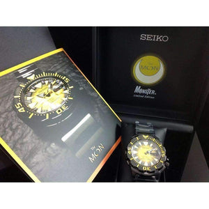 SEIKO MONSTER 10TH ANNIVERSARY THE MOON MEN WATCH (1,313 Limited) SRP457K1 - ROOK JAPAN