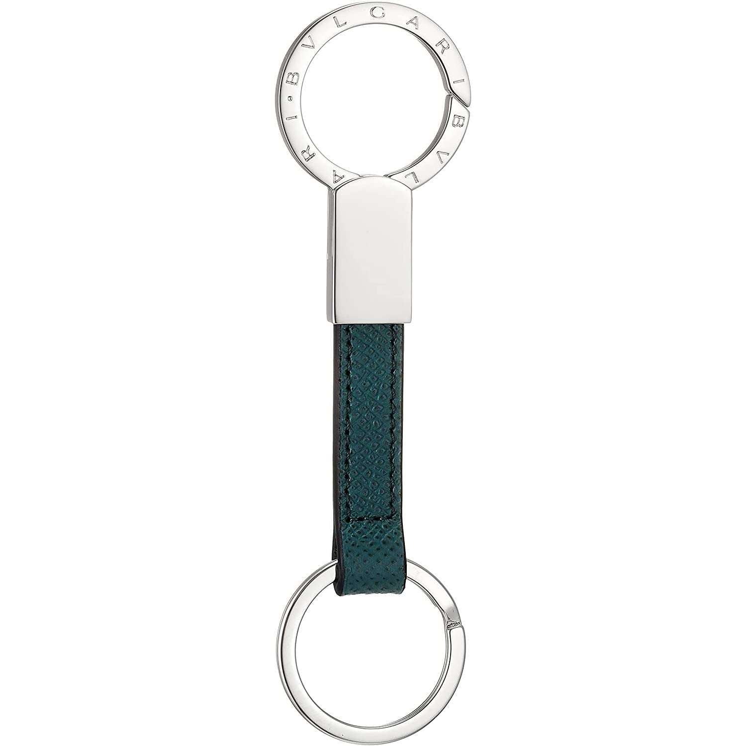 ROOK JAPAN:BVLGARI BB MAN ORION TURQUOISE MEN KEY HOLDER 285208,Accessories,Bvlgari Accessories