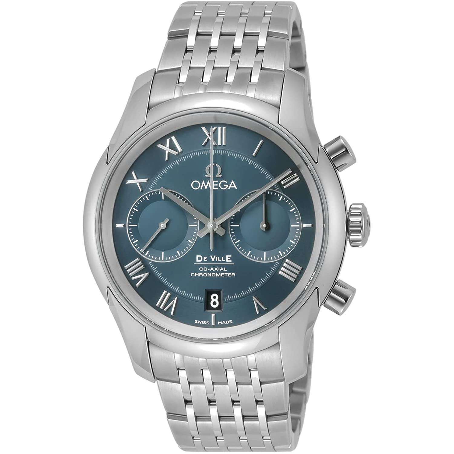 OMEGA DE VILLE CO-AXIAL CHRONOMETER 42 MM MEN WATCH 431.10.42.51 