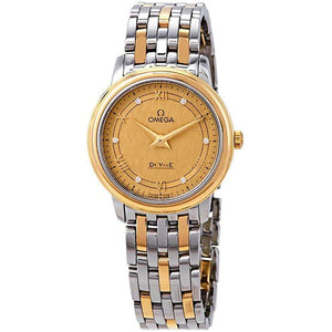 ROOK JAPAN:OMEGA DE VILLE PRESTIGE QUARTZ 27.4 MM WOMEN WATCH 424.20.27.60.58.004,Luxury Watch,Omega