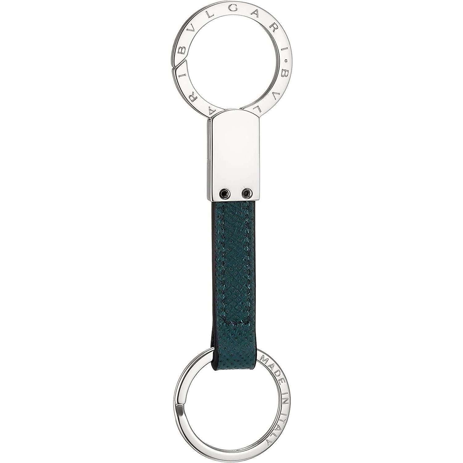 ROOK JAPAN:BVLGARI BB MAN ORION TURQUOISE MEN KEY HOLDER 285208,Accessories,Bvlgari Accessories