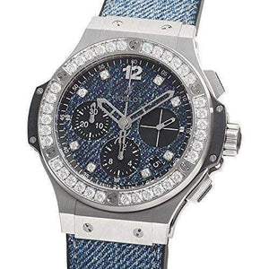 ROOK JAPAN:HUBLOT BIG BANG JEANS STEEL DIAMONDS 41 MM MEN WATCH 341.SX.2770.NR.1204,Luxury Watch,Hublot