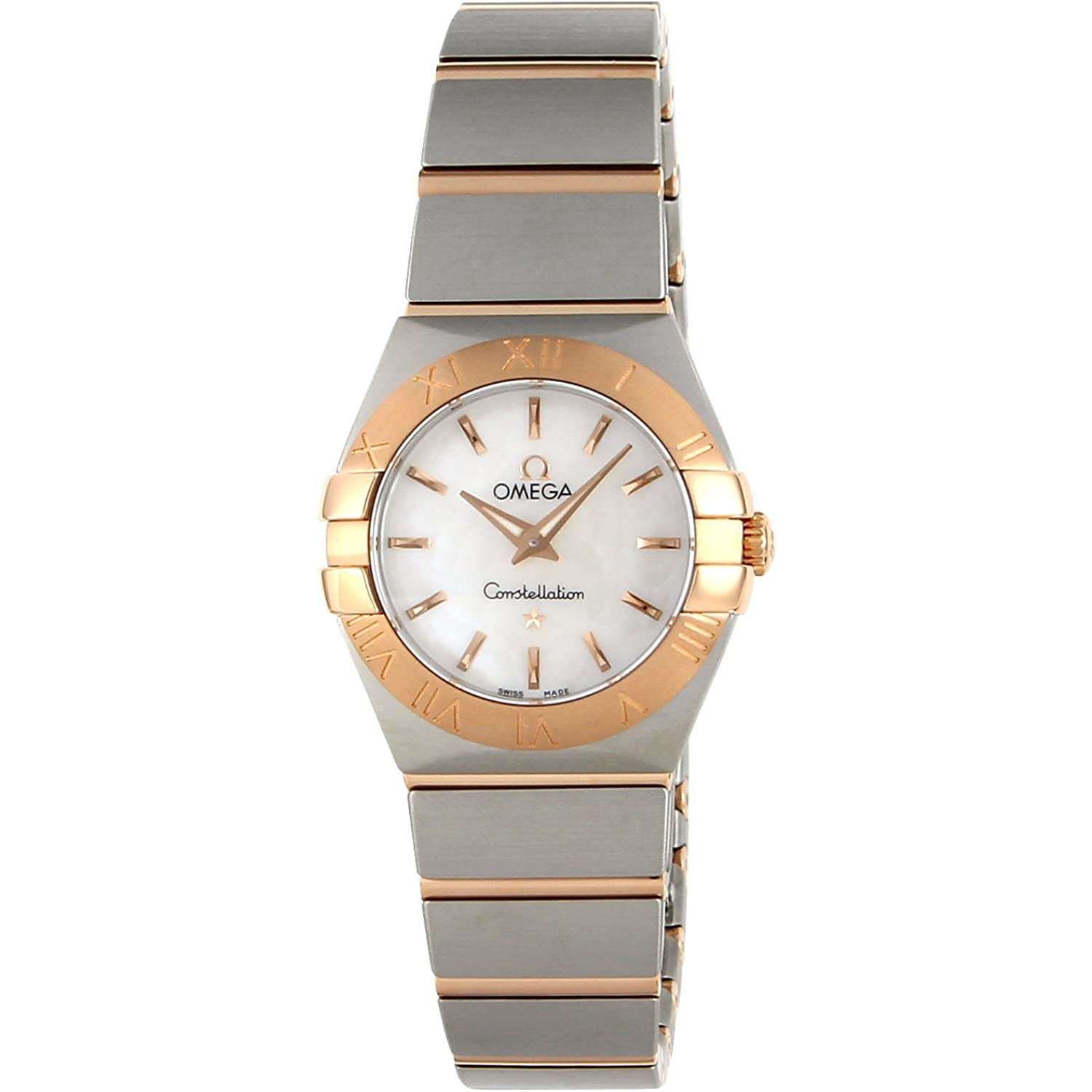 ROOK JAPAN:OMEGA CONSTELLATION QUARTZ 24 MM WOMEN WATCH 123.20.24.60.05.001,Luxury Watch,Omega