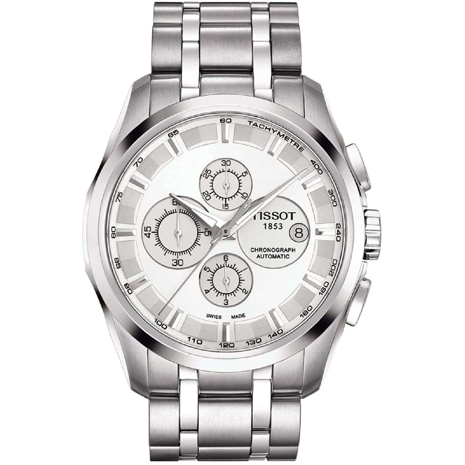 ROOK JAPAN:TISSOT COUTURIER CHRONOGRAPH AUTOMATIC 43 MM MEN WATCH T0356271103100,Luxury Watch,Tissot Couturier