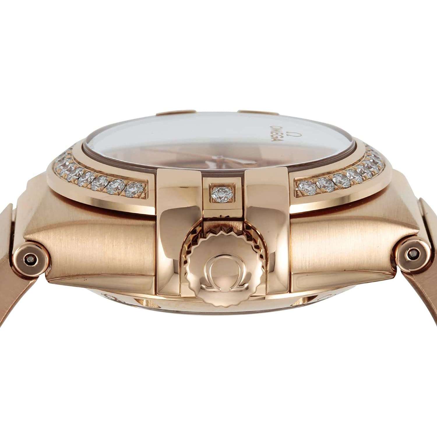 ROOK JAPAN:OMEGA CONSTELLATION CO‑AXIAL CHRONOMETER 27 MM WOMEN WATCH 123.55.27.20.55.005,Luxury Watch,Omega