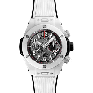 ROOK JAPAN:HUBLOT BIG BANG UNICO WHITE CERAMIC 45 MM MEN WATCH 411.HX.1170.HX,Luxury Watch,Hublot