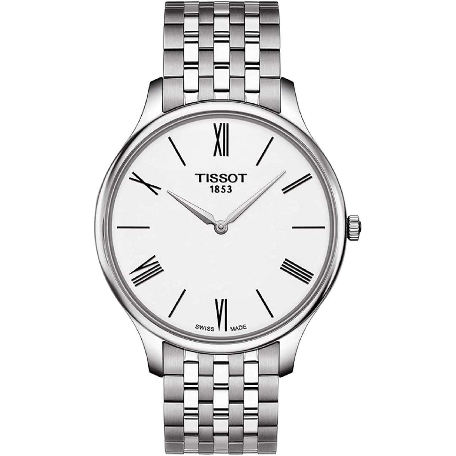 ROOK JAPAN:TISSOT TRADITION QUARTZ 39 MM MEN WATCH T0634091101800,Luxury Watch,Tissot Tradition