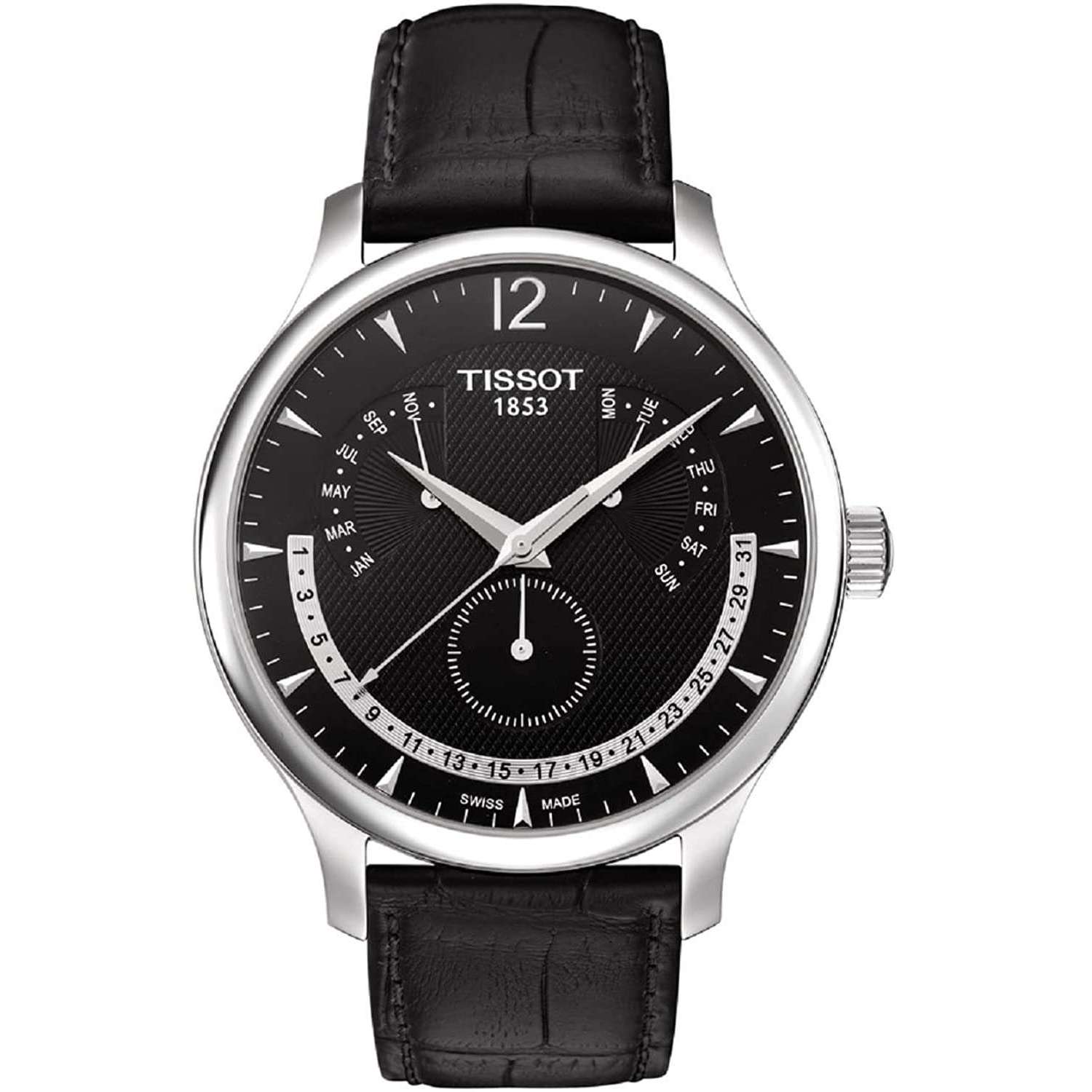 ROOK JAPAN:TISSOT TRADITION QUARTZ 42 MM MEN WATCH T0636371605700,Luxury Watch,Tissot Tradition