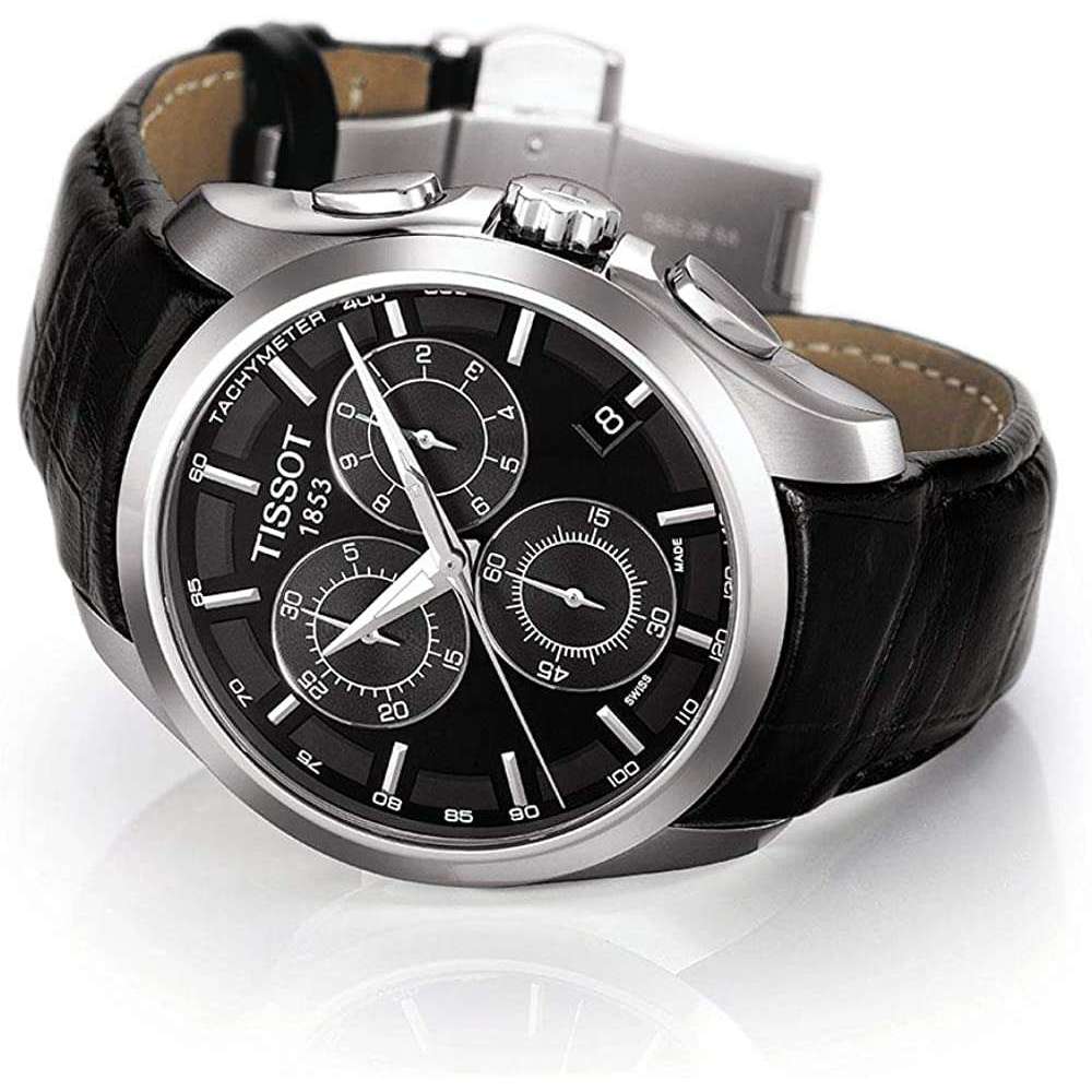 TISSOT COUTURIER CHRONOGRAPH 42 MM MEN WATCH T0356171605100 ROOK