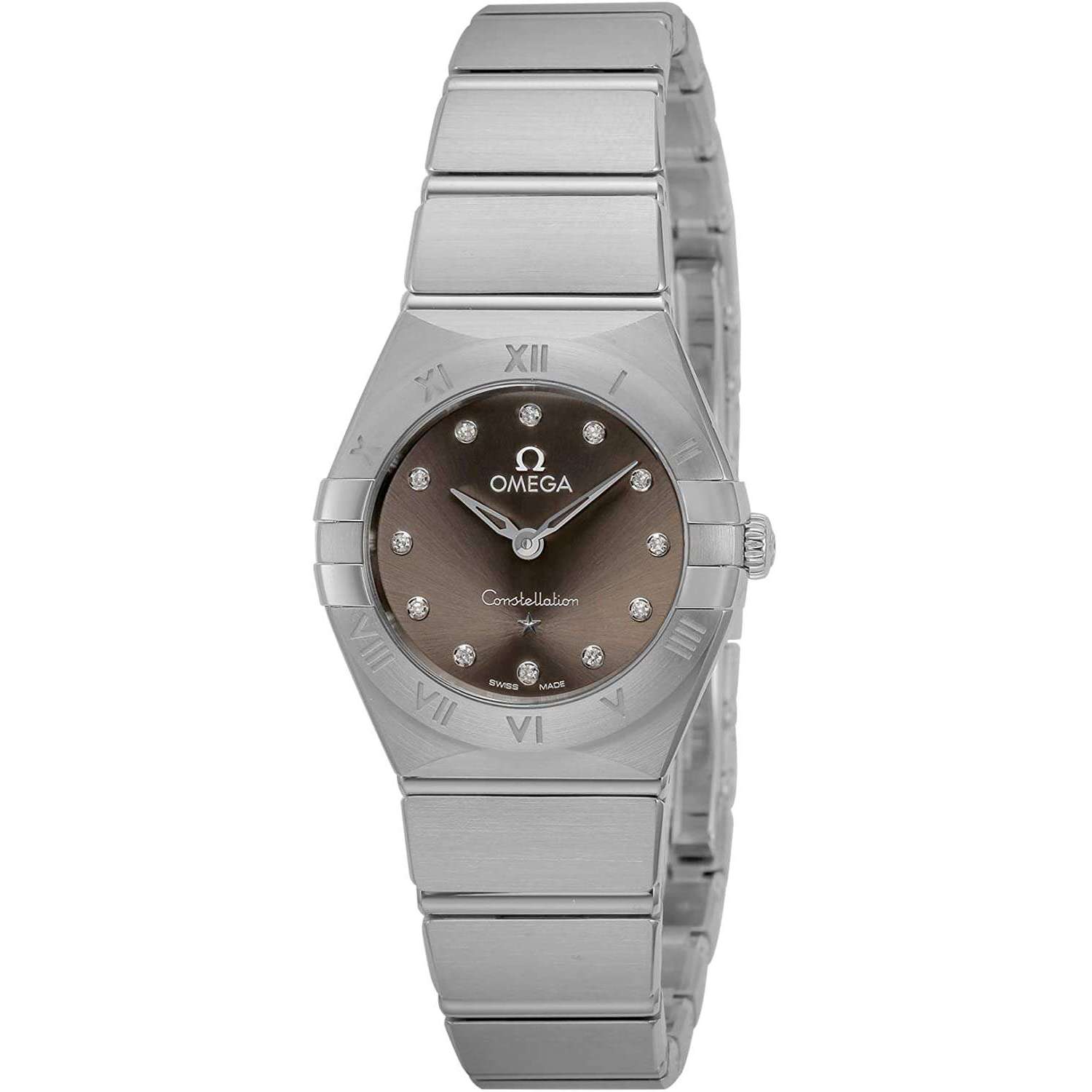 ROOK JAPAN:OMEGA CONSTELLATION QUARTZ 24 MM WOMEN WATCH 131.10.25.60.56.001,Luxury Watch,Omega