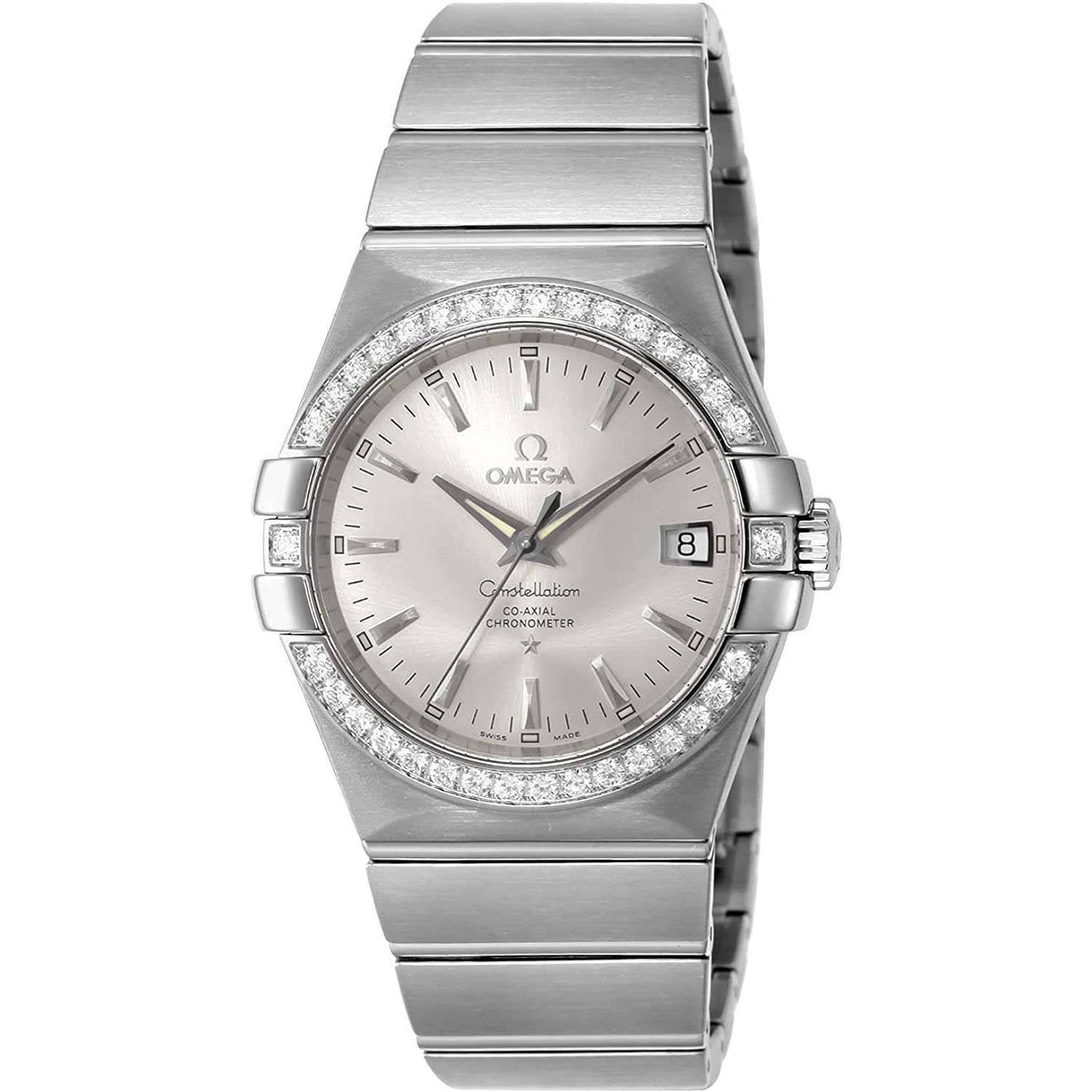 ROOK JAPAN:OMEGA CONSTELLATION CO‑AXIAL CHRONOMETER 40 MM WOMEN WATCH 123.15.35.20.02.001,Luxury Watch,Omega