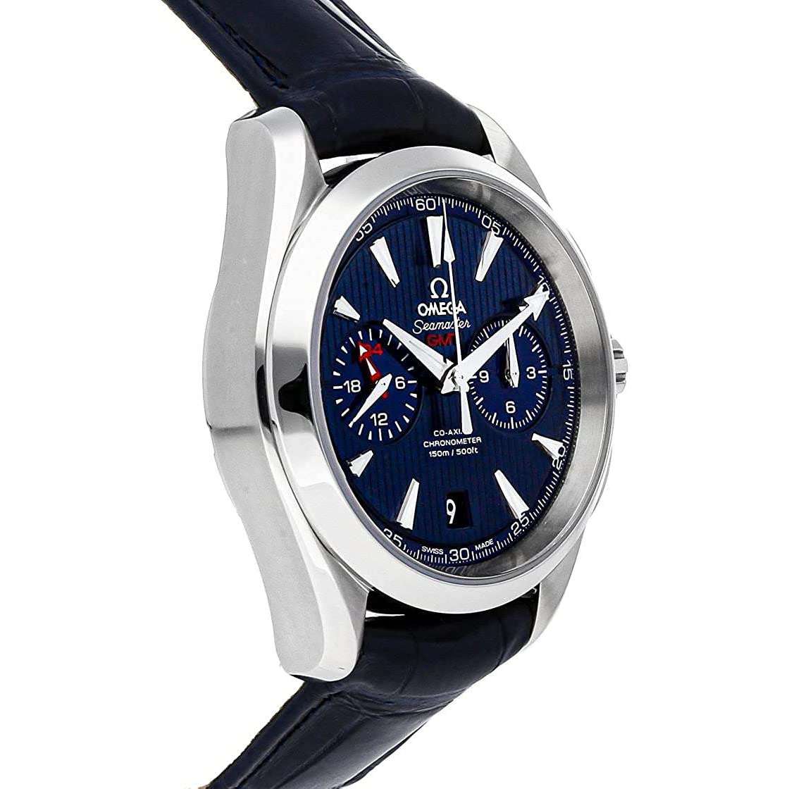 ROOK JAPAN:OMEGA SEAMASTER GMT CO-AXIAL CHRONOMETER 41 MM MEN WATCH 231.13.43.52.03.001,Luxury Watch,Omega