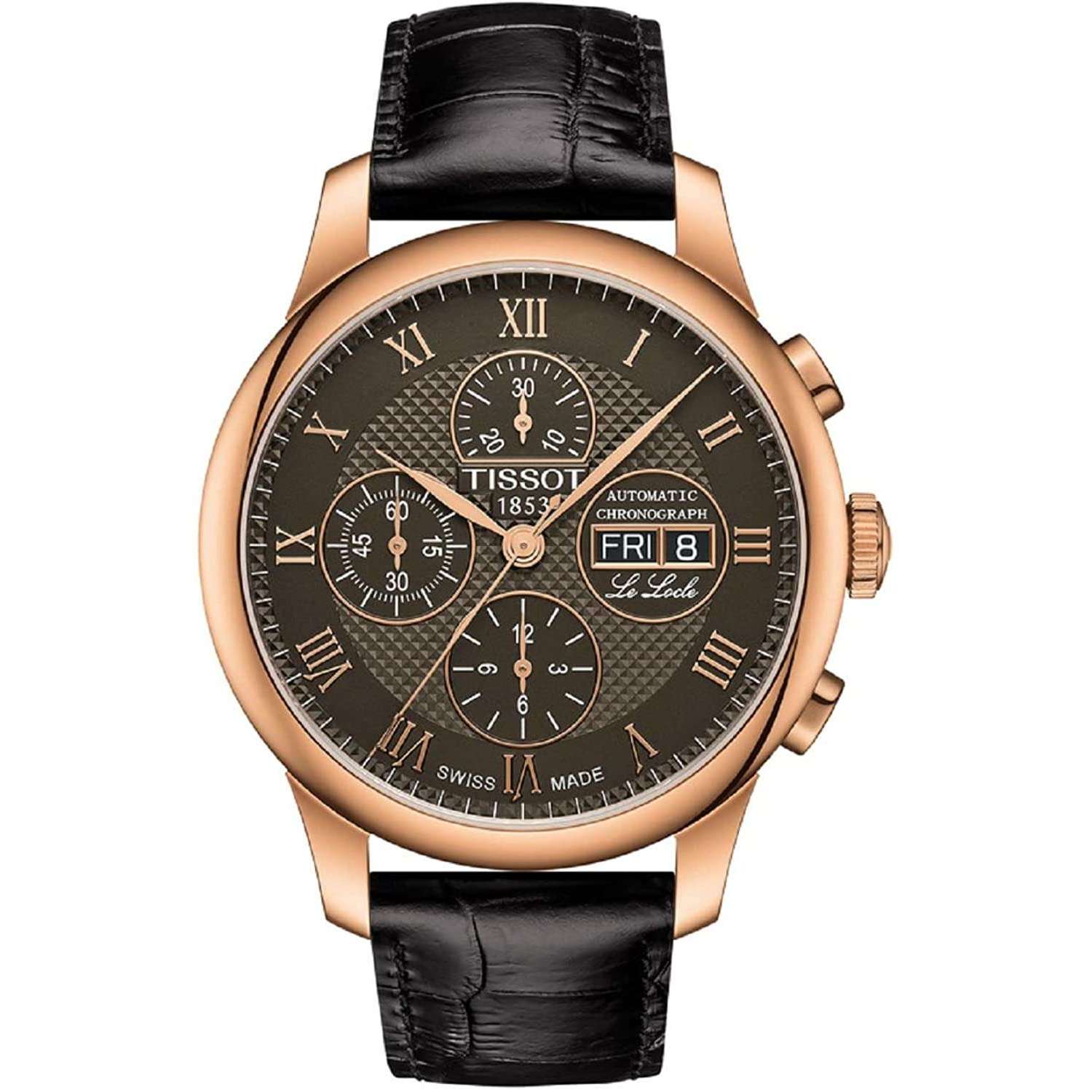 ROOK JAPAN:TISSOT LE LOCLE VALJOUX AUTOMATIC CHRONOGRAPH 42 MM MEN WATCH T0064143644300,Luxury Watch,Tissot Le Locle