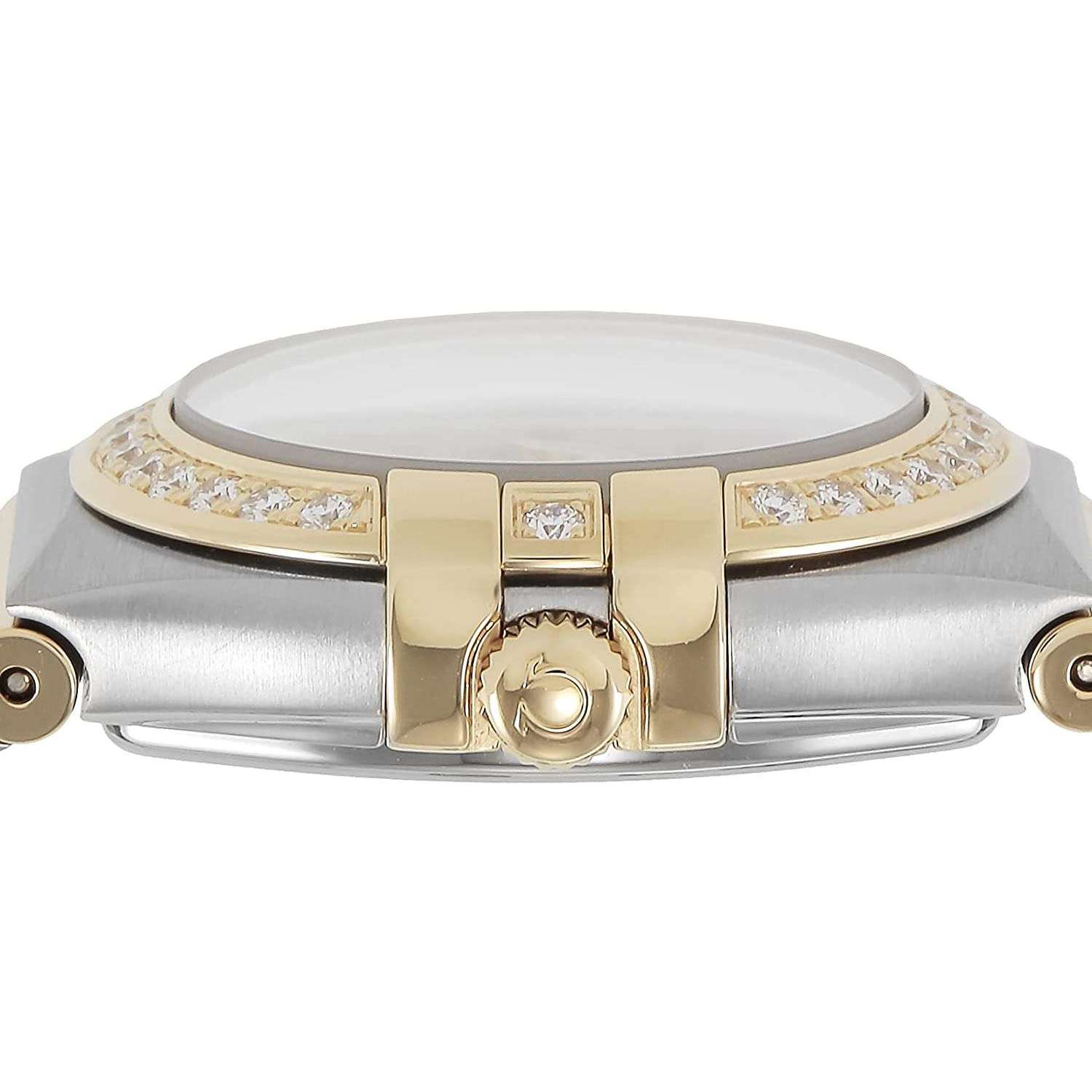 ROOK JAPAN:OMEGA CONSTELLATION QUARTZ 24 MM WOMEN WATCH 123.25.24.60.55.004,Luxury Watch,Omega