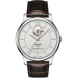 ROOK JAPAN:TISSOT TRADITION POWERMATIC 80 AUTOMATIC 40 MM MEN WATCH T0639071603800,Luxury Watch,Tissot Tradition