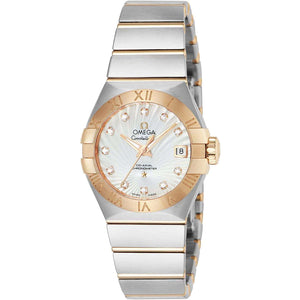 OMEGA CONSTELLATION CO-AXIAL CHRONOMETER 27 MM WOMEN WATCH 123.20.27.20.55.001 - ROOK JAPAN