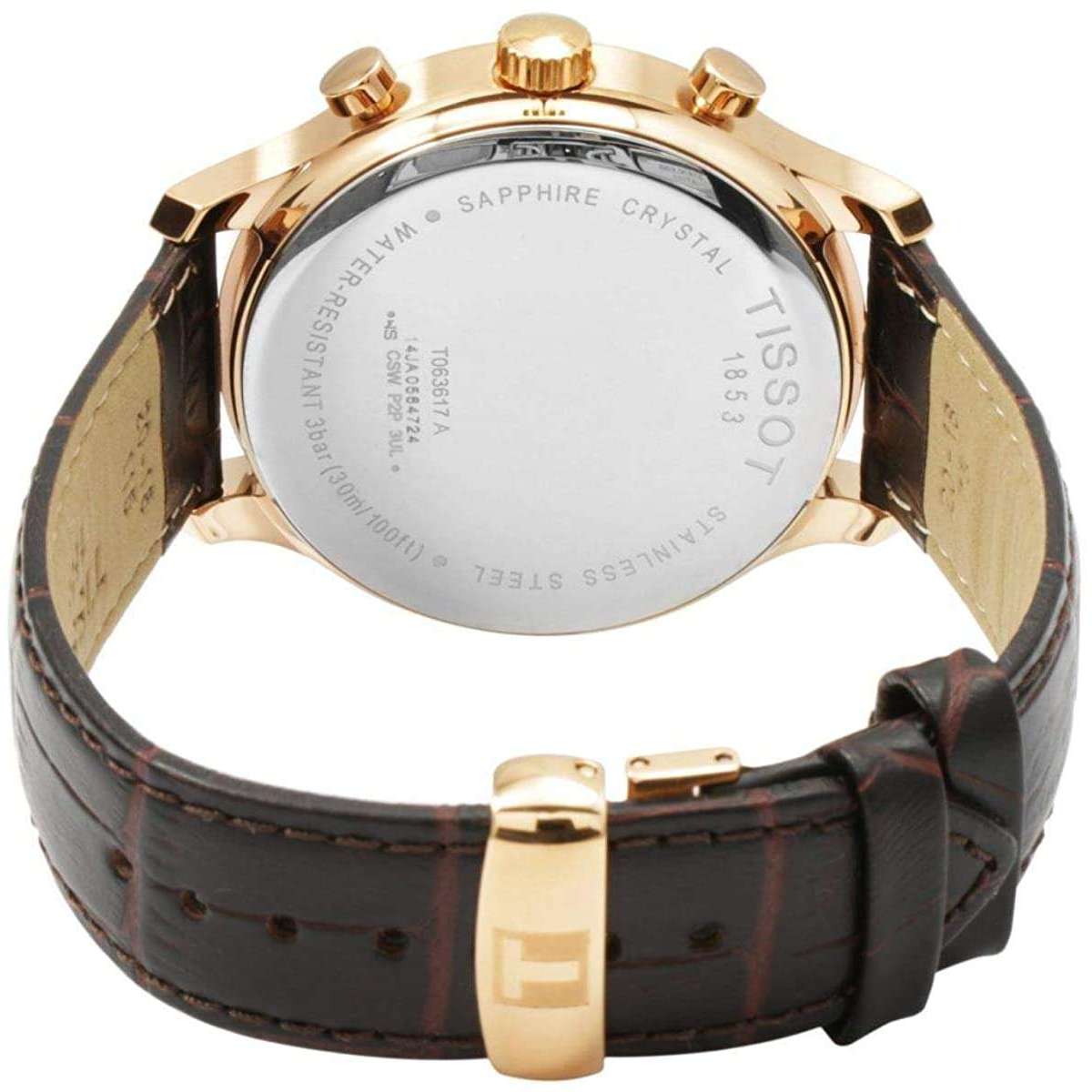 TISSOT TRADITION CHRONOGRAPH 42 MM MEN WATCH T0636173603700 ROOK