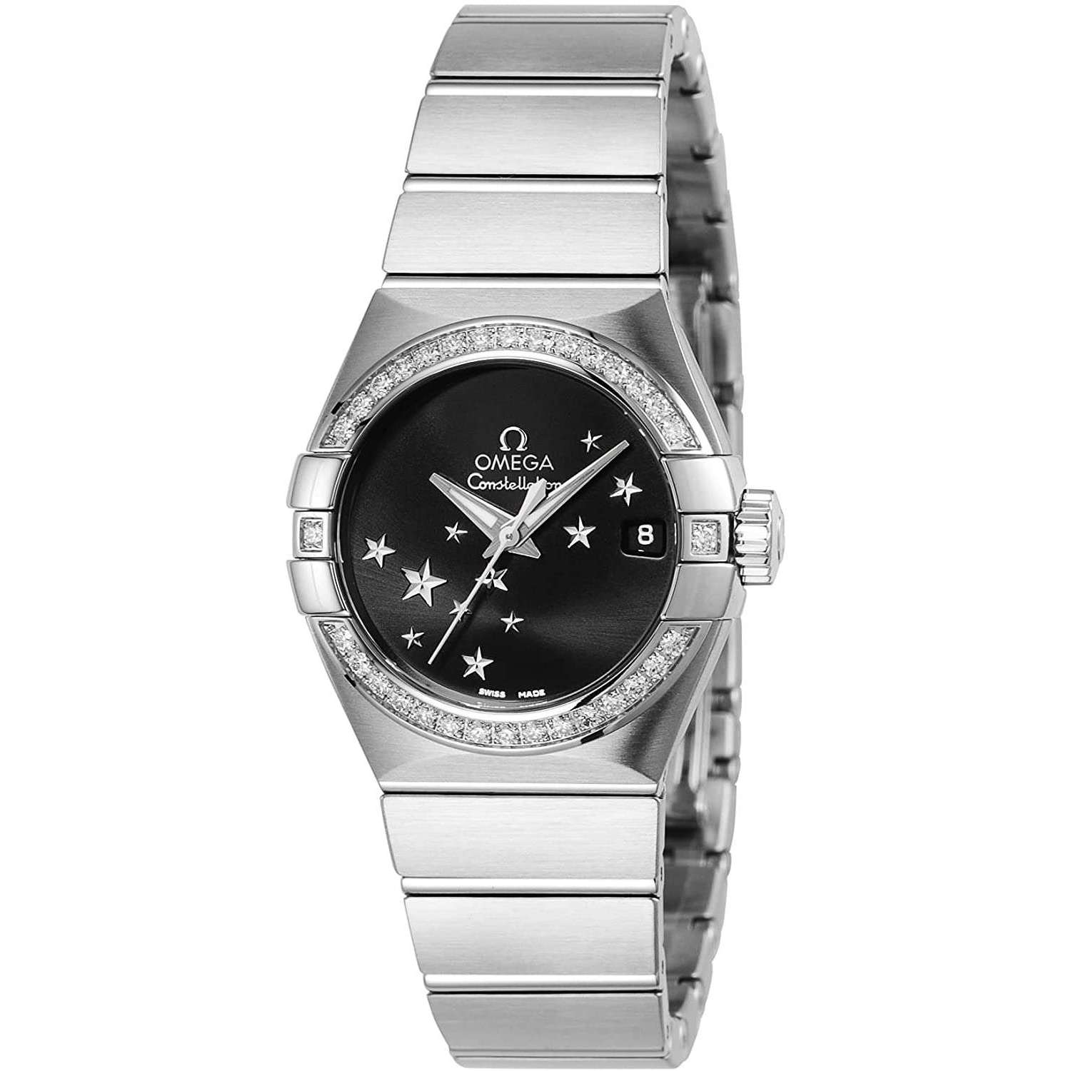 OMEGA CONSTELLATION CO‑AXIAL CHRONOMETER 28 MM WOMEN WATCH 123.15.27.20.01.001 - ROOK JAPAN