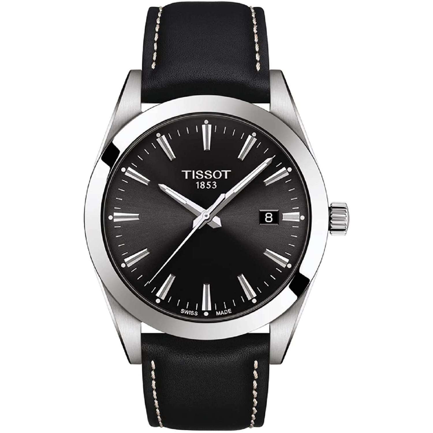 TISSOT GENTLEMAN QUARTZ 40 MM MEN WATCH T1274101605100 - ROOK JAPAN