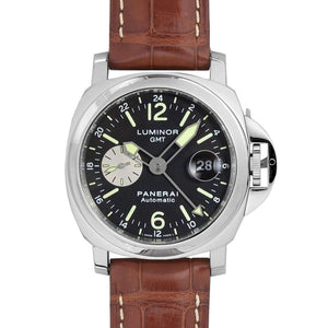 ROOK JAPAN:PANERAI LUMINOR GMT AUTOMATIC ACCIAIO - 44MM MEN WATCH PAM00088,Luxury Watch,Panerai Luminor