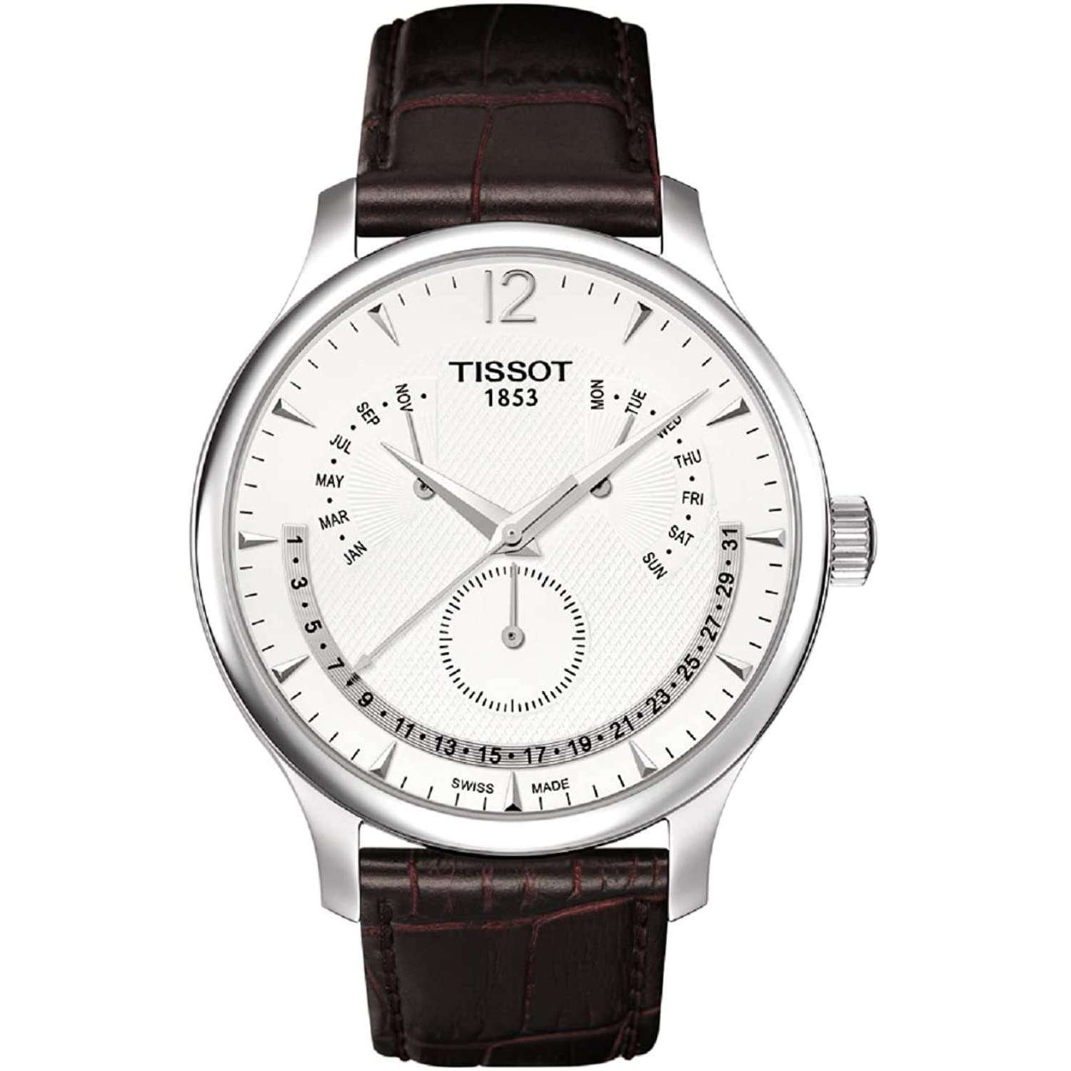 ROOK JAPAN:TISSOT TRADITION QUARTZ 42 MM MEN WATCH T0636371603700,Luxury Watch,Tissot Tradition