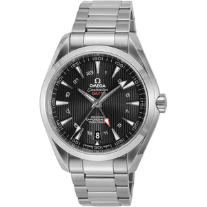 OMEGA SEAMASTER GMT CO-AXIAL CHRONOMETER 43 MM MEN WATCH 231.10.43.22.01.001 - ROOK JAPAN