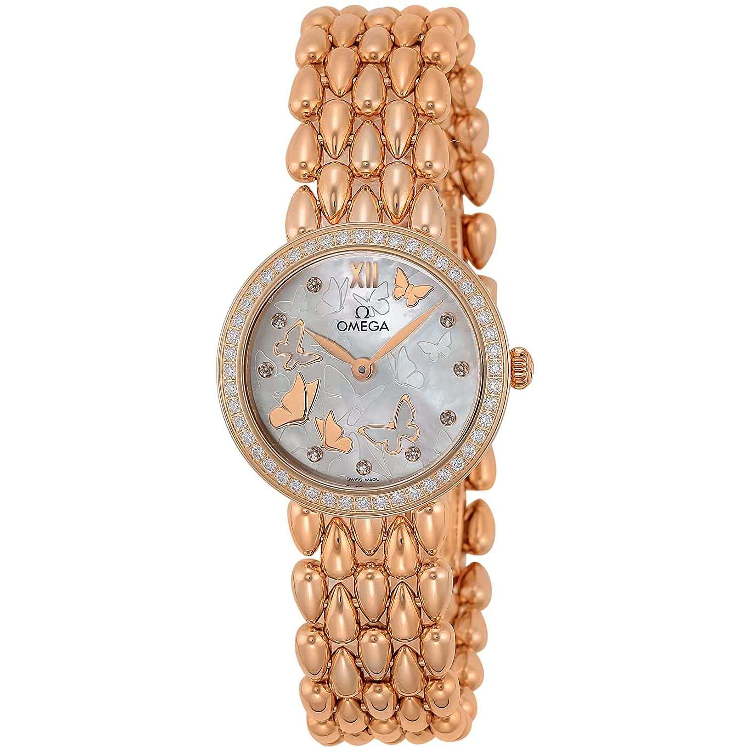 ROOK JAPAN:OMEGA DE VILLE 27 MM WOMEN WATCH 424.55.27.60.55.003,Luxury Watch,Omega