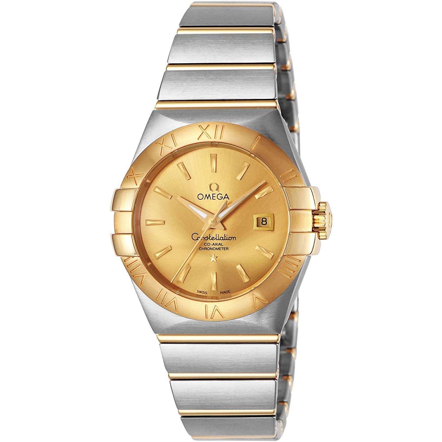 ROOK JAPAN:OMEGA CONSTELLATION CO‑AXIAL CHRONOMETER 31 MM MEN WATCH 123.20.31.20.08.001,Luxury Watch,Omega