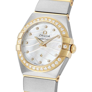 ROOK JAPAN:OMEGA CONSTELLATION QUARTZ 23.5 MM WOMEN WATCH 123.25.24.60.55.011,Luxury Watch,Omega