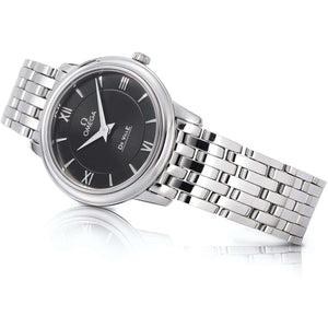 ROOK JAPAN:OMEGA DE VILLE QUARTZ 27 MM WOMEN WATCH 424.10.27.60.01.001,Luxury Watch,Omega