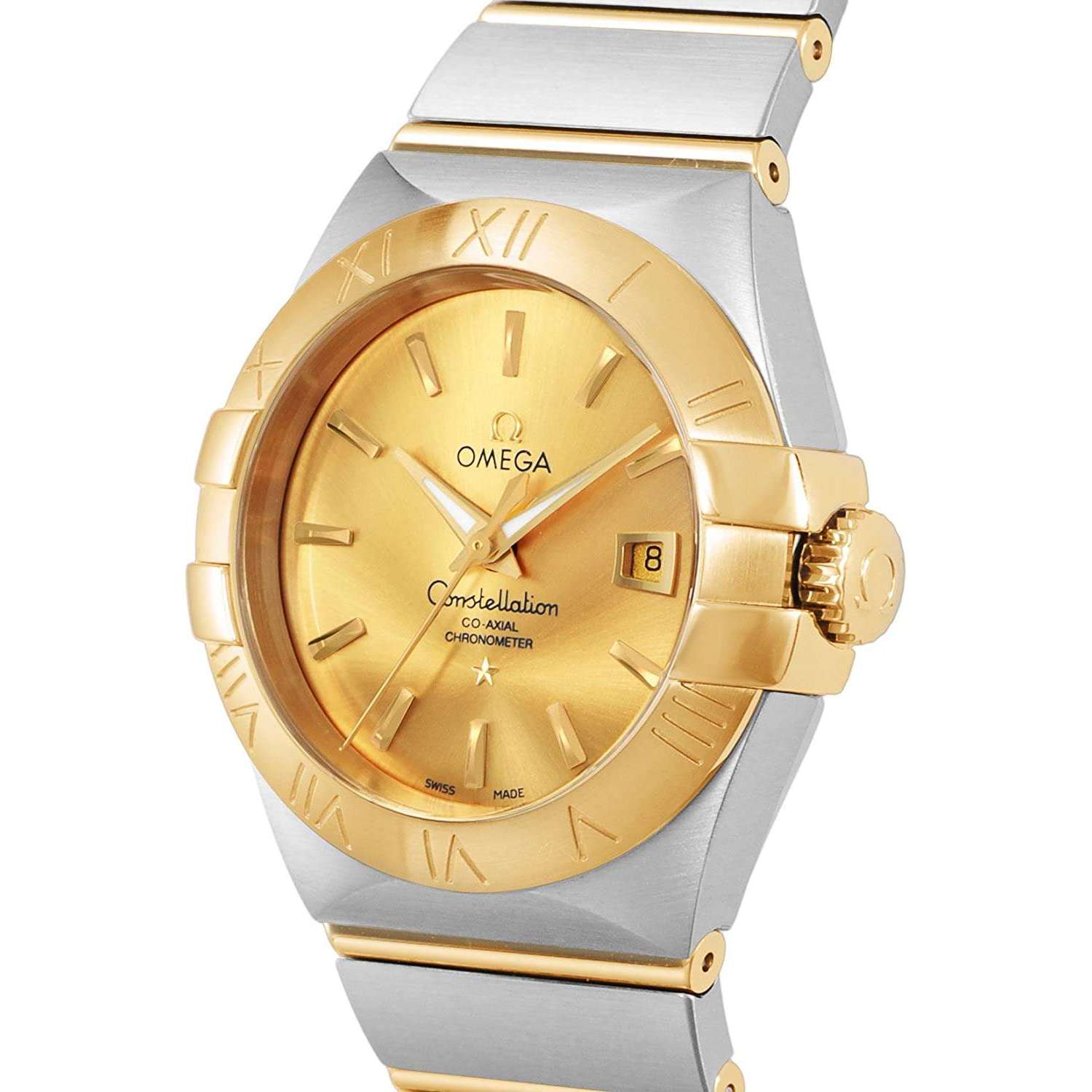OMEGA CONSTELLATION CO‑AXIAL CHRONOMETER 31 MM MEN WATCH 123.20.31.20.08.001 - ROOK JAPAN
