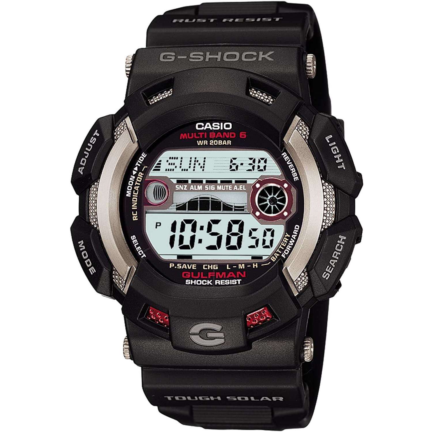 ROOK JAPAN:CASIO G-SHOCK GULFMAN JDM MEN WATCH GW-9110-1JF,JDM Watch,Casio G-Shock