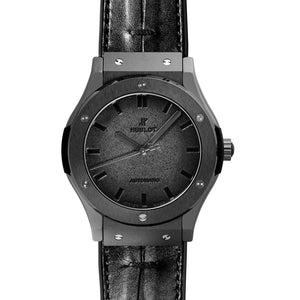 ROOK JAPAN:HUBLOT CLASSIC FUSION BERLUTI ALL BLACK 45 MM MEN WATCH 511.CM.0500.VR.BER16,Luxury Watch,Hublot