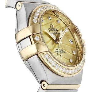 ROOK JAPAN:OMEGA CONSTELLATION CO-AXIAL CHRONOMETER 27 MM WOMEN WATCH 123.25.27.20.57.002,Luxury Watch,Omega