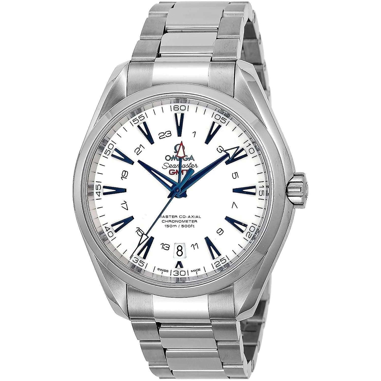 ROOK JAPAN:OMEGA SEAMASTER GMT MASTER CO-AXIAL CHRONOMETER 43 MM MEN WATCH 231.90.43.22.04.001,Luxury Watch,Omega