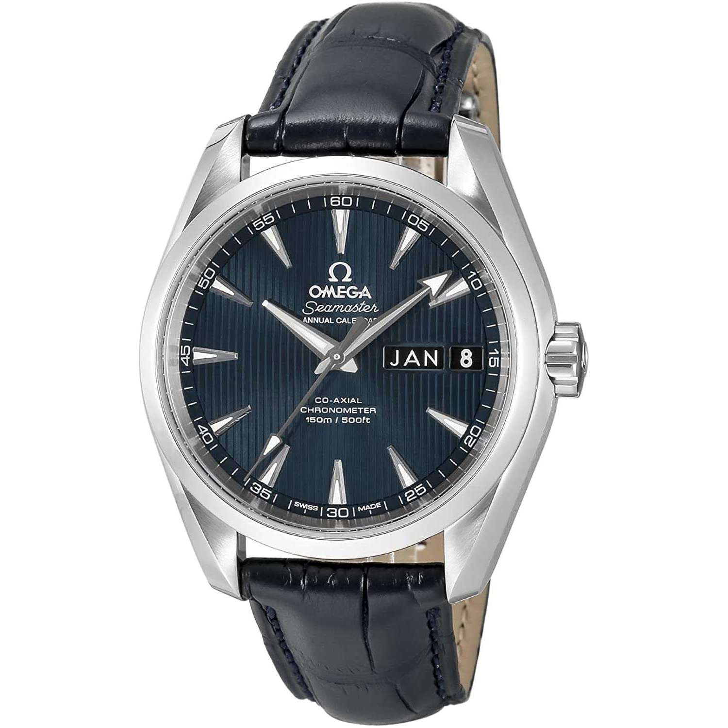 ROOK JAPAN:OMEGA SEAMASTER ANNUAL CALENDAR CO-AXIAL CHRONOMETER 37 MM MEN WATCH 231.13.39.22.03.001,Luxury Watch,Omega