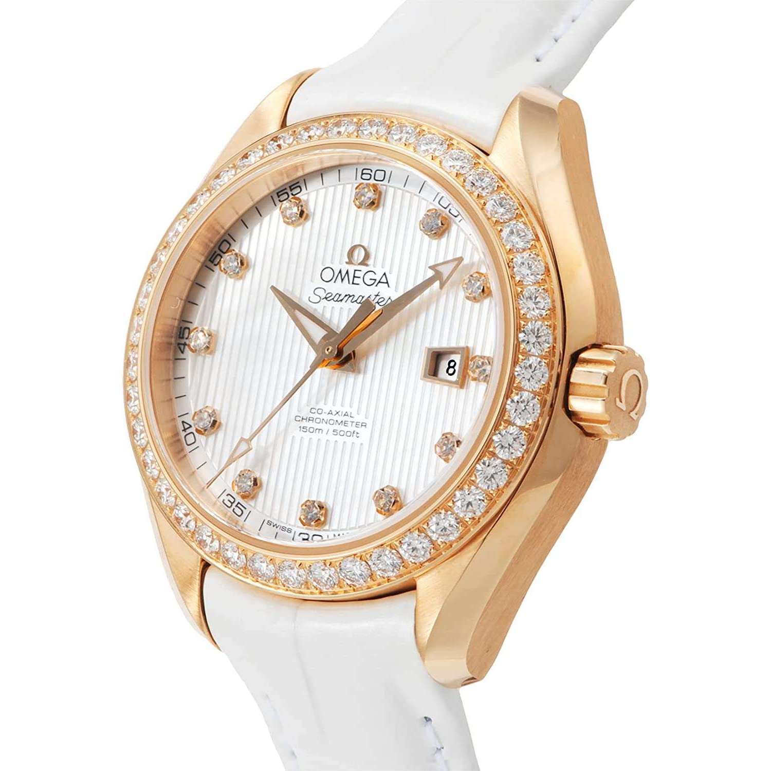 ROOK JAPAN:OMEGA SEAMASTER CO-AXIAL CHRONOMETER 34 MM WOMEN WATCH 231.58.34.20.55.002,Luxury Watch,Omega